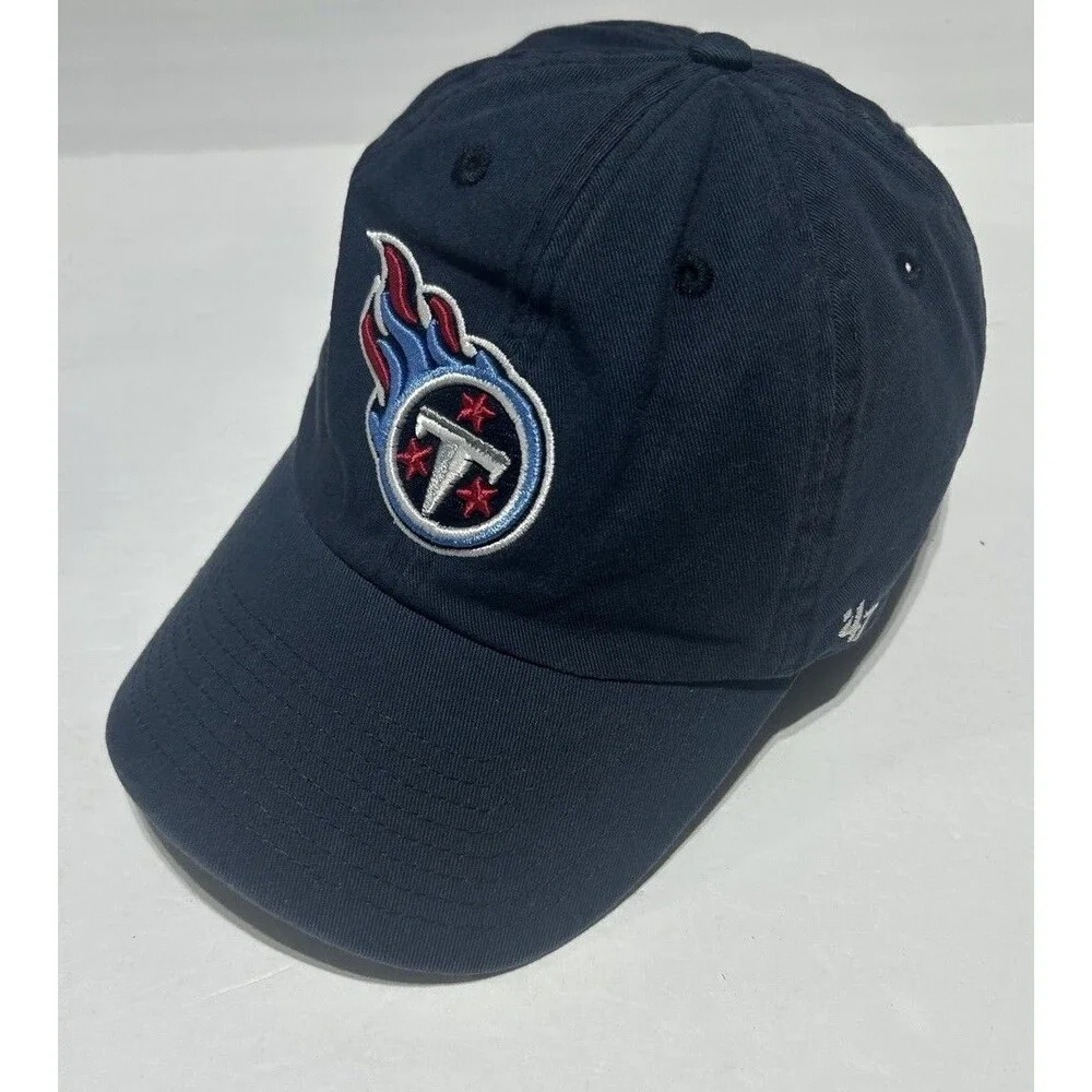 '47 Brand Tennessee Titans Navy Blue Adjustable Dad Hat Baseball Cap OSFA